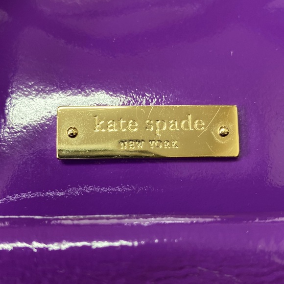 Kate Spade ♠️♠️♠️ Rare Camilla Street Purple Squared Cross Body Purse, Handbag - Picture 4 of 17